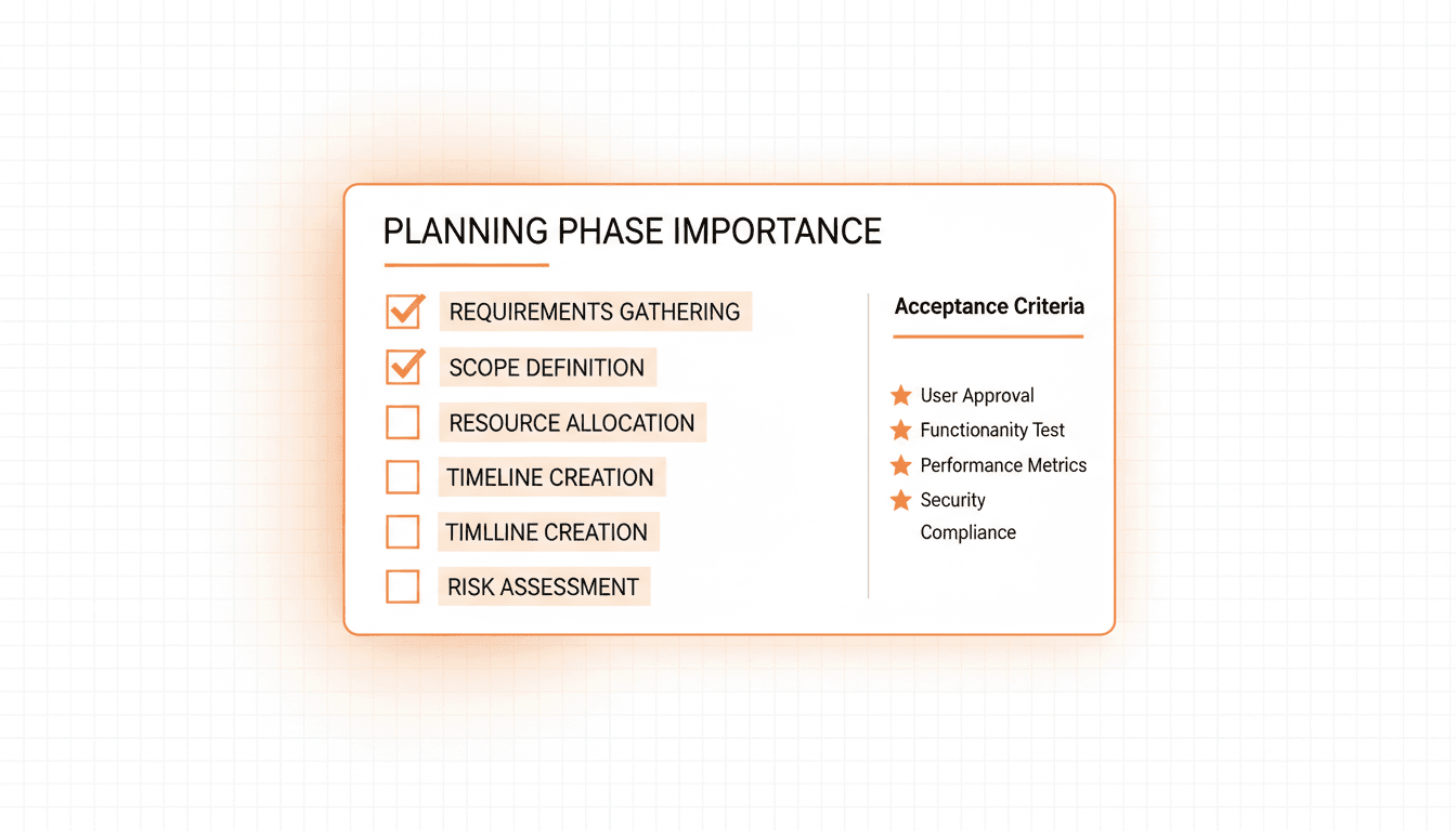 Importance of Planning