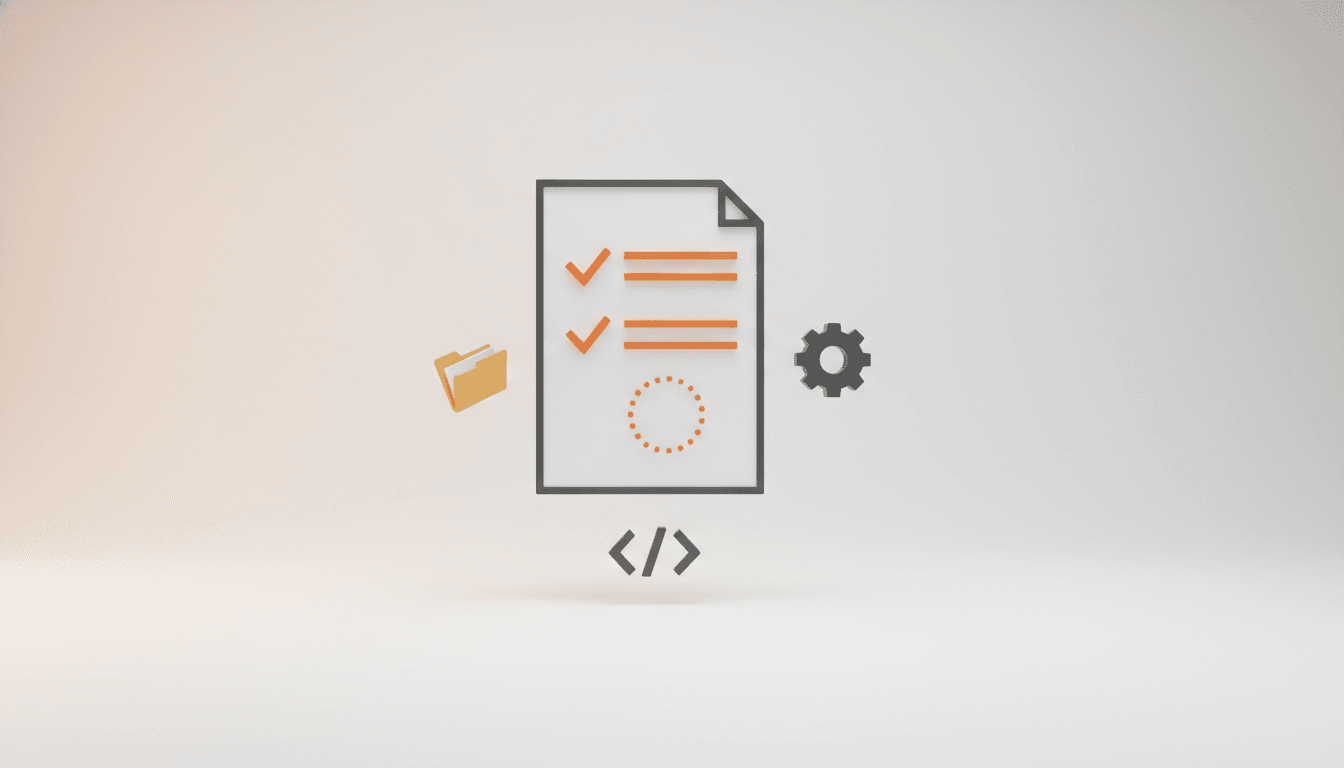 Image representing the project initial setup process